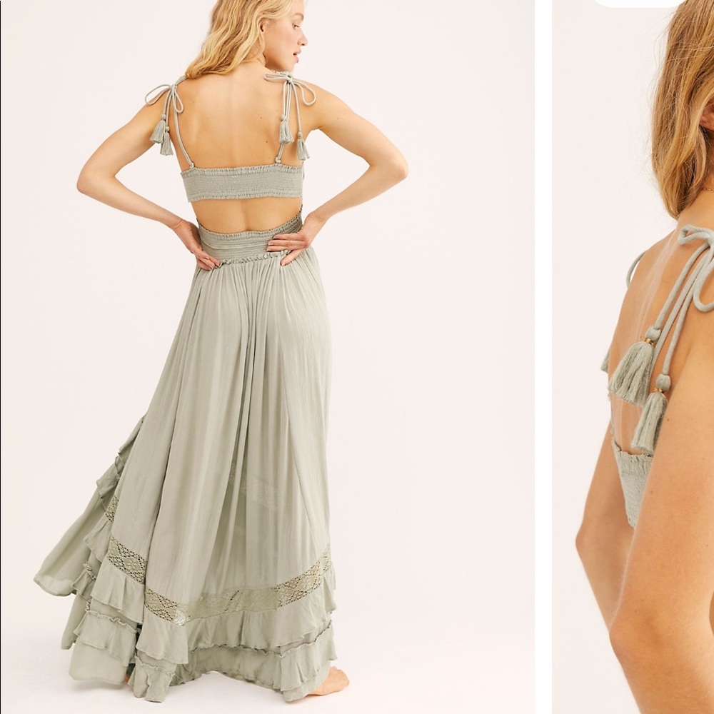 Free People Santa Maria Maxi grey large